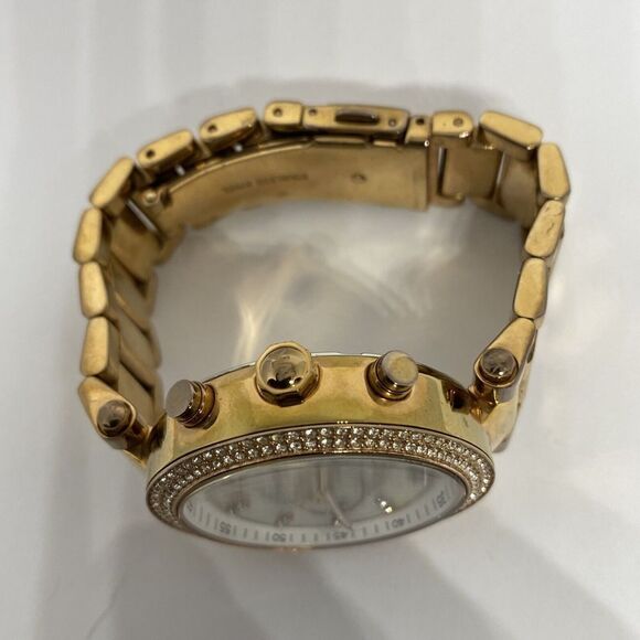 Michael Kors Parker MK5491 Womens Stainless Steel Analog Dial Quartz Watch MP263 - Picture 8 of 12